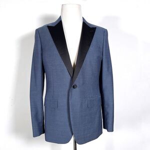 Bonobos Marlane Fairway Tuxedo Dinner Jacket Blazer Mens Sz 40R Blue One Button